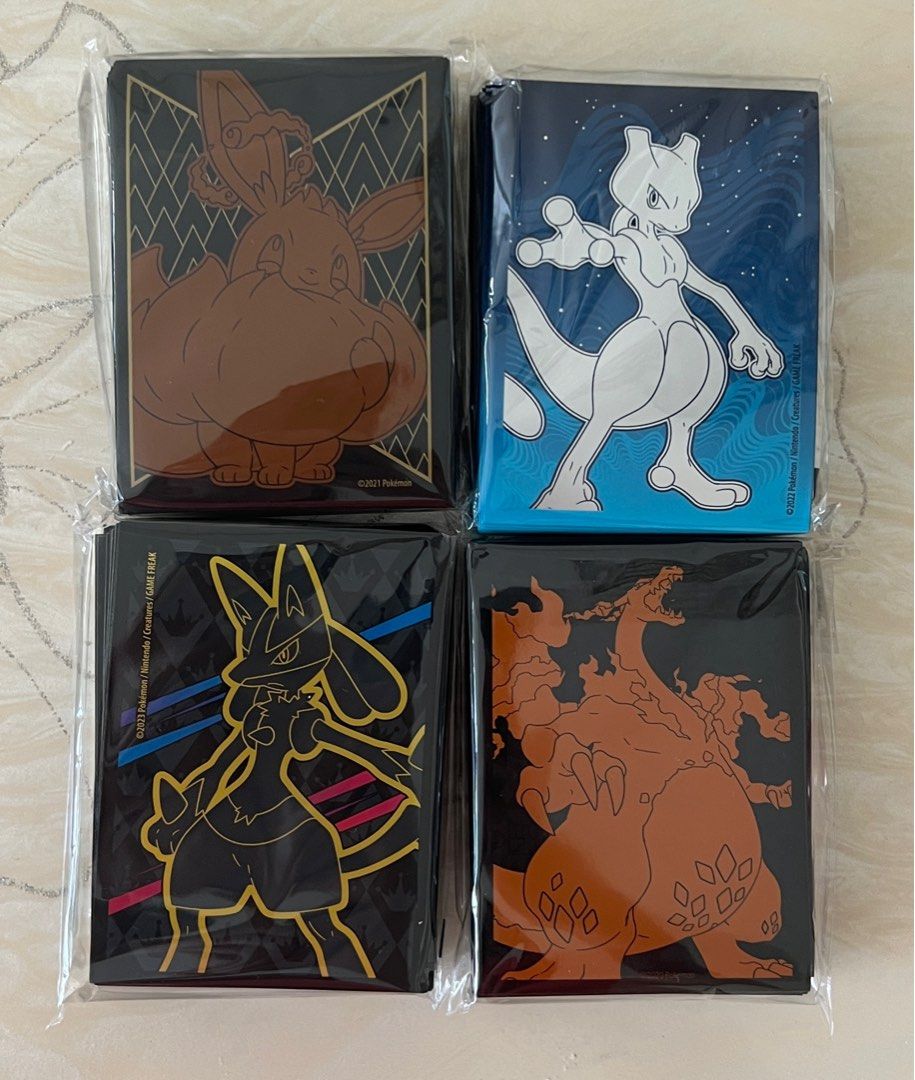 Pokmon TCG card sleeves, Hobbies & Toys, Toys & Games on Carousell
