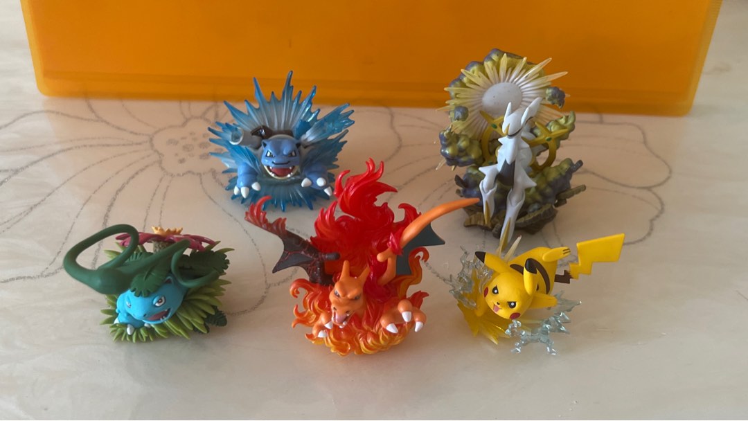 Pokémon TCG Figurines, Hobbies Toys, Toys Games on Carousell