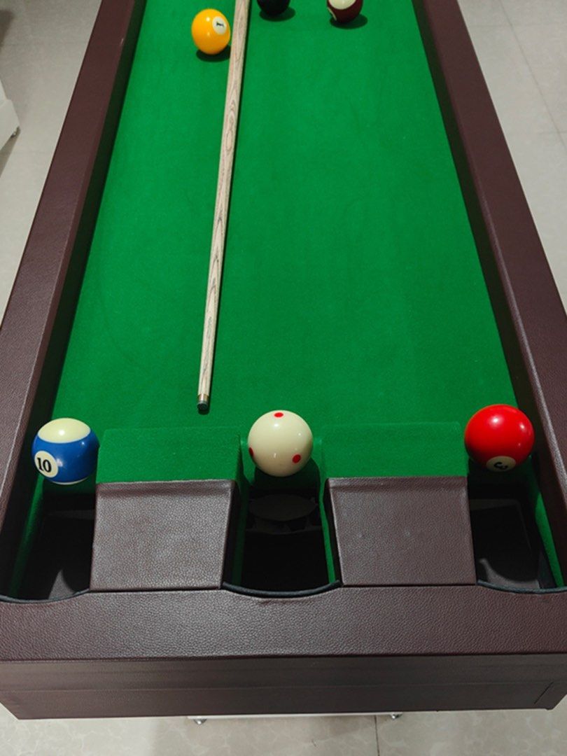 Pool Table Training Set Pool training table IMPORTED and super worth, Furniture & Home Living ...