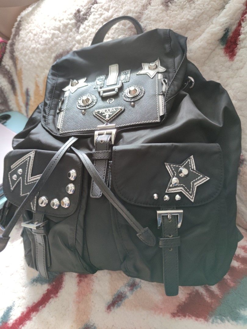 Prada robot outlet backpack