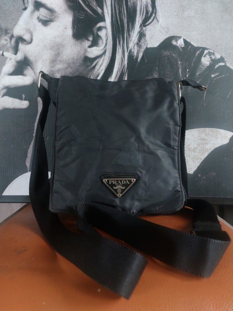 Prada sling bag Men s Fashion Bags Sling Bags on Carousell