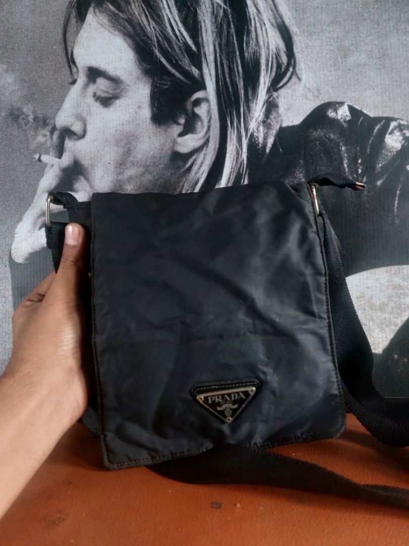 Prada sling bag Men s Fashion Bags Sling Bags on Carousell
