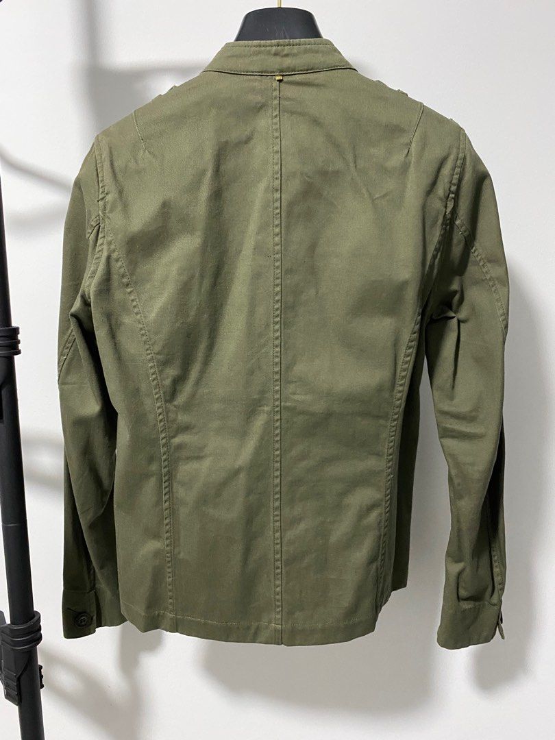 Pretty Green Military Jacket Men s Fashion Coats Jackets and