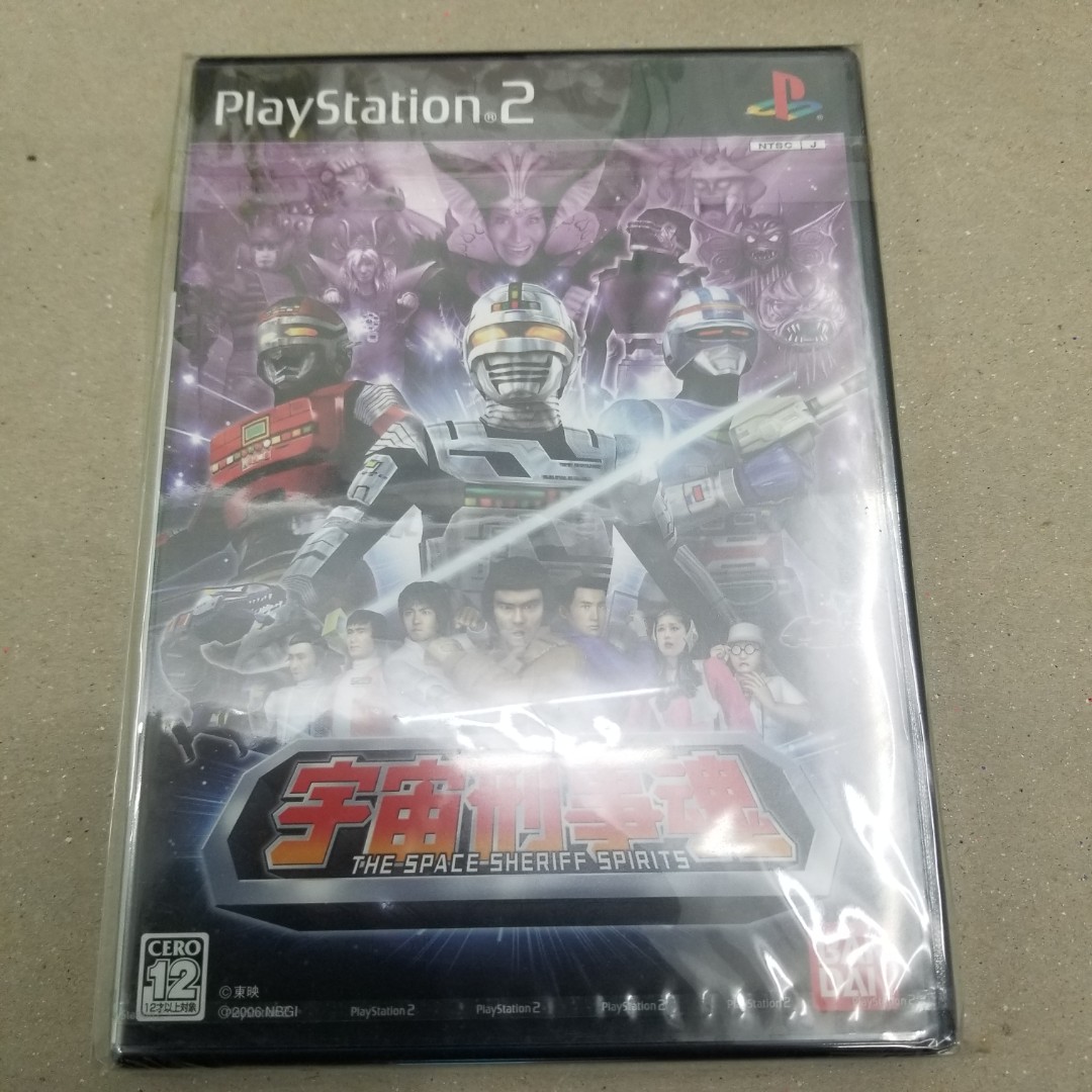 PS2 宇宙刑事game 全新未開封品絕版極罕有, 電子遊戲, 電子遊戲