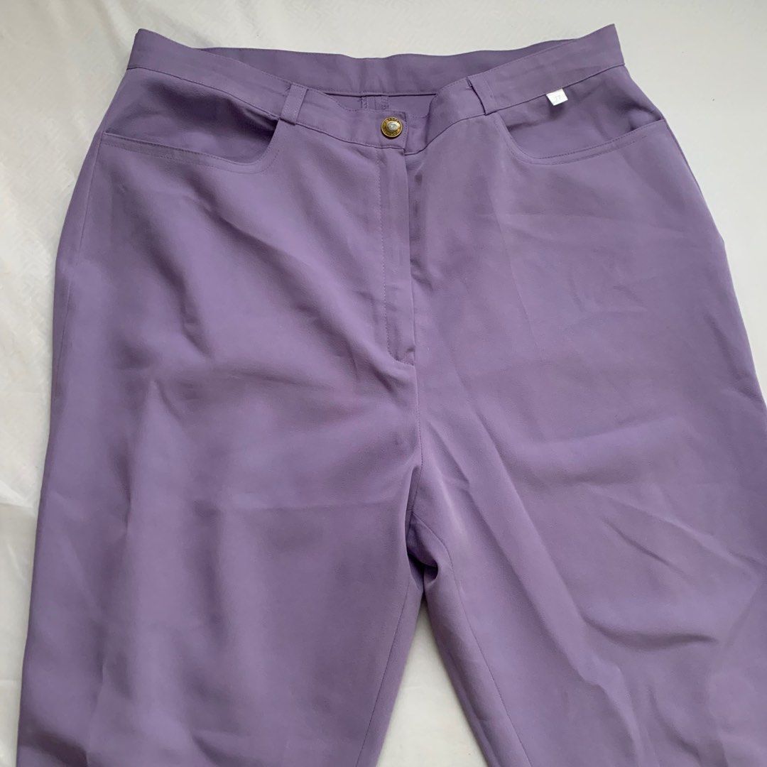 Purple Slacks on Carousell