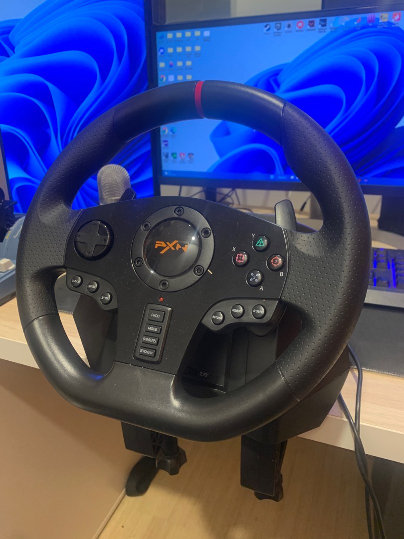 PXN V900 Gaming Racing Steering Wheel, Video Gaming, Gaming Accessories