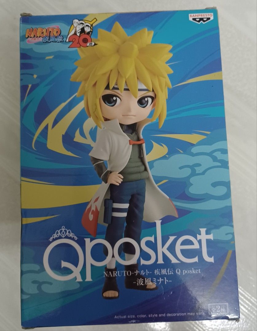 Qposket 火影忍者四代, 興趣及遊戲, 玩具& 遊戲類- Carousell