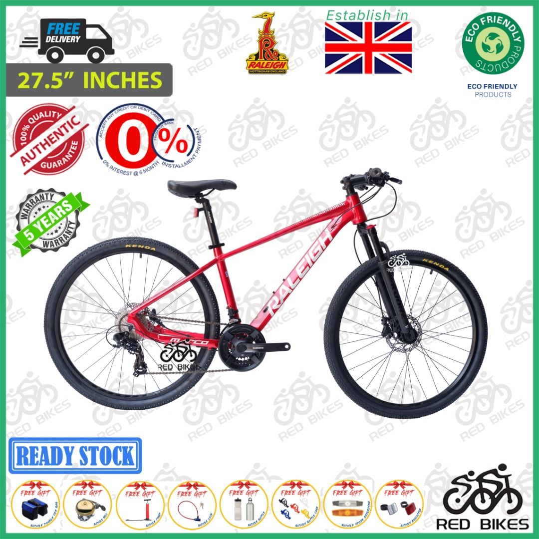 Raleigh Marco Mountain Bike Bicycle 27.5