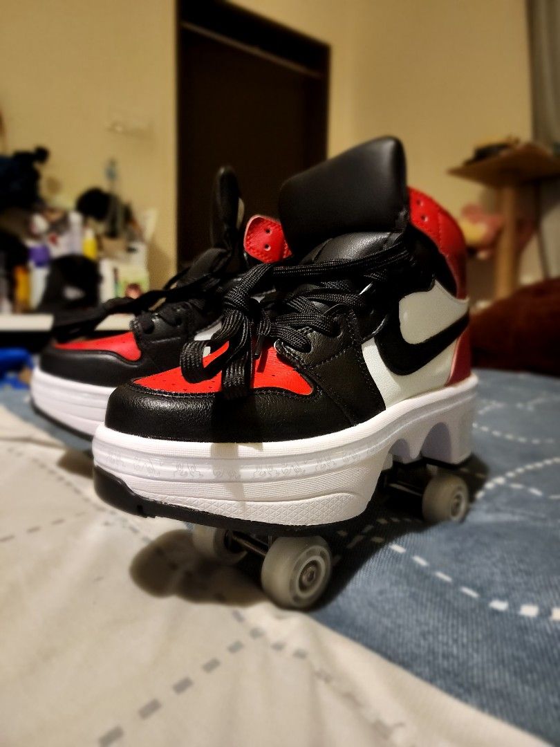 Skechers retractable on sale roller shoes