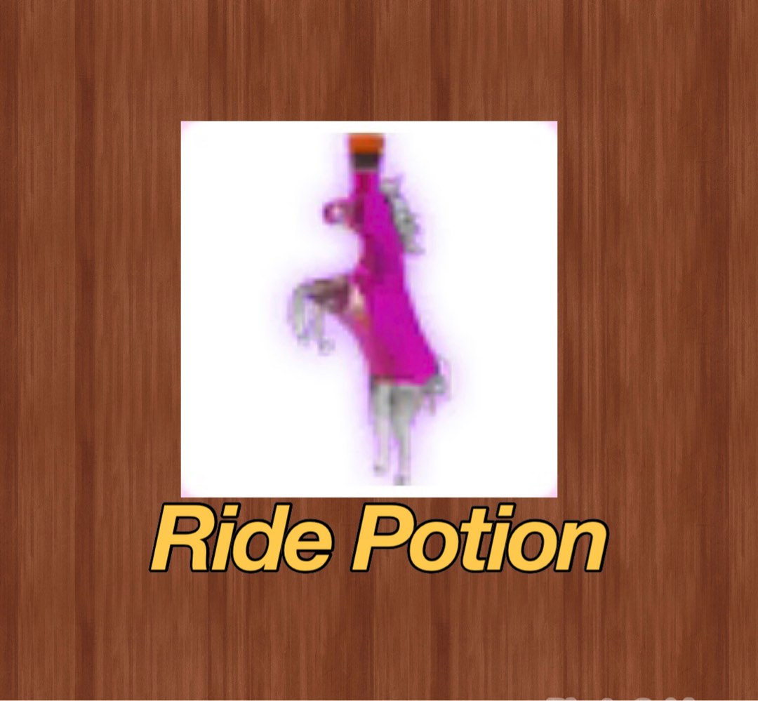 Ride Potion Adopt Me |Roblox, Video Gaming, Gaming Accessories, In-Game