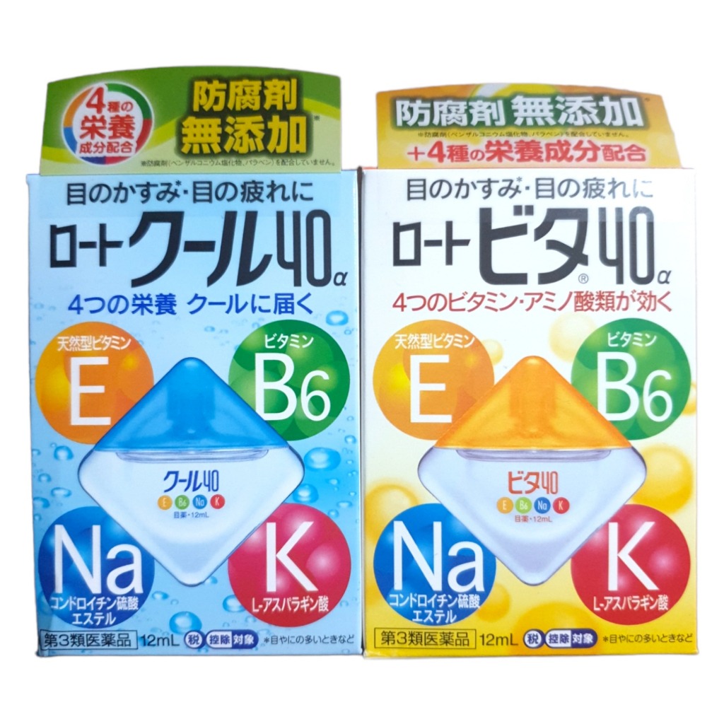 ROHTO COOL 40α EYE DROP 12ml | MADE IN JAPAN, Health & Nutrition ...