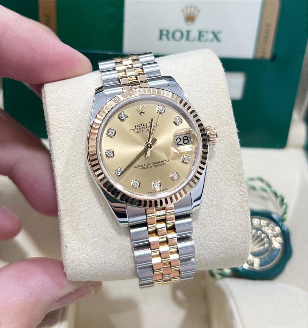 Rolex datejust boysize outlet