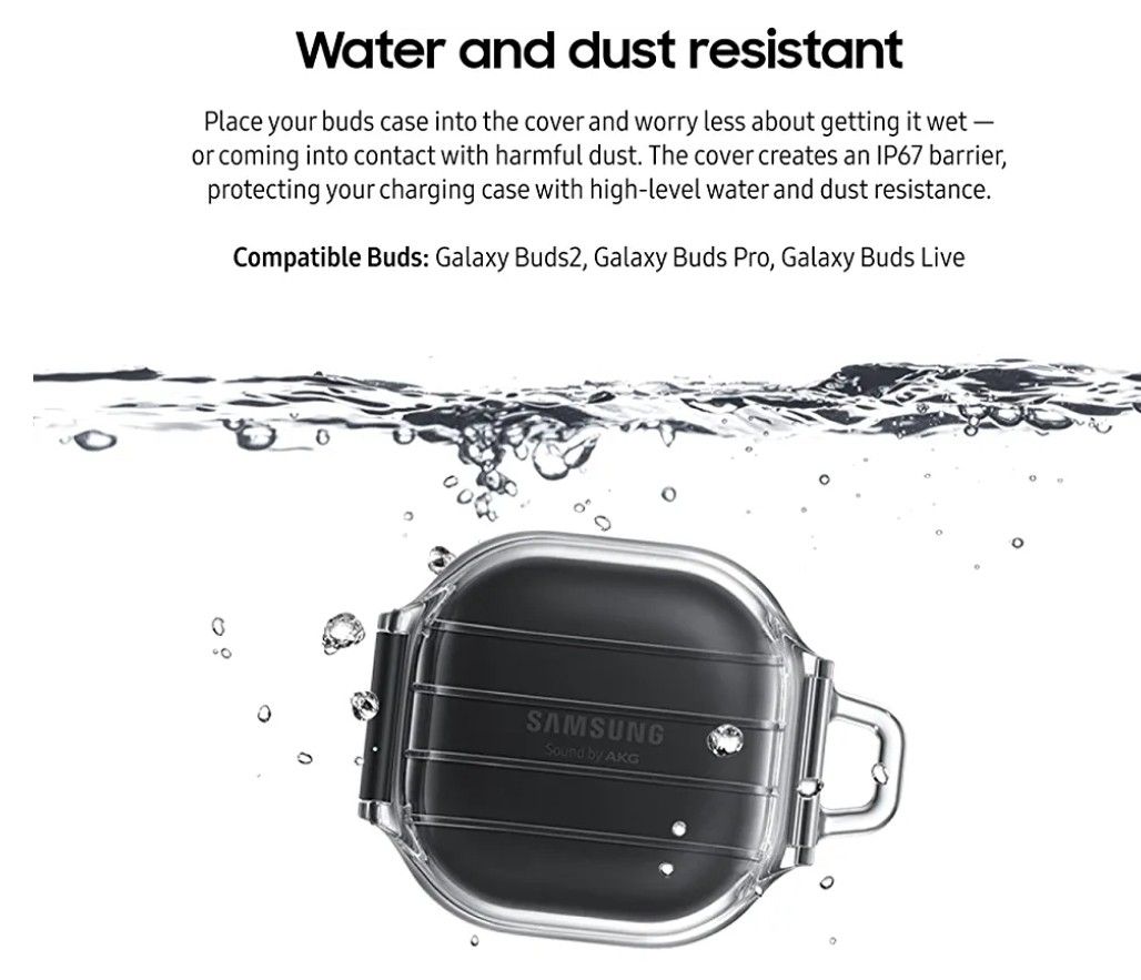 Galaxy buds shop pro waterproof
