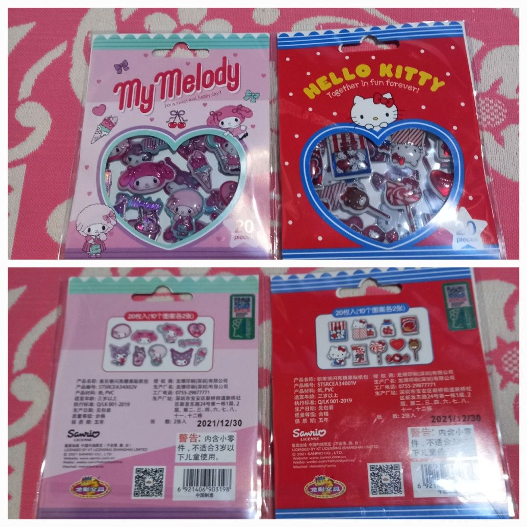 Sanrio sticker book, Hobbies & Toys, Stationery & Craft, Stationery &  School Supplies on Carousell