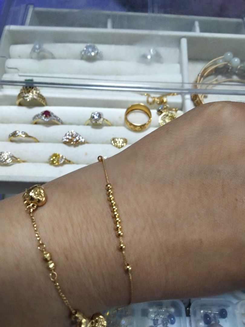Ladies Two Tone Bracelets | Royal Dubai Jewellers