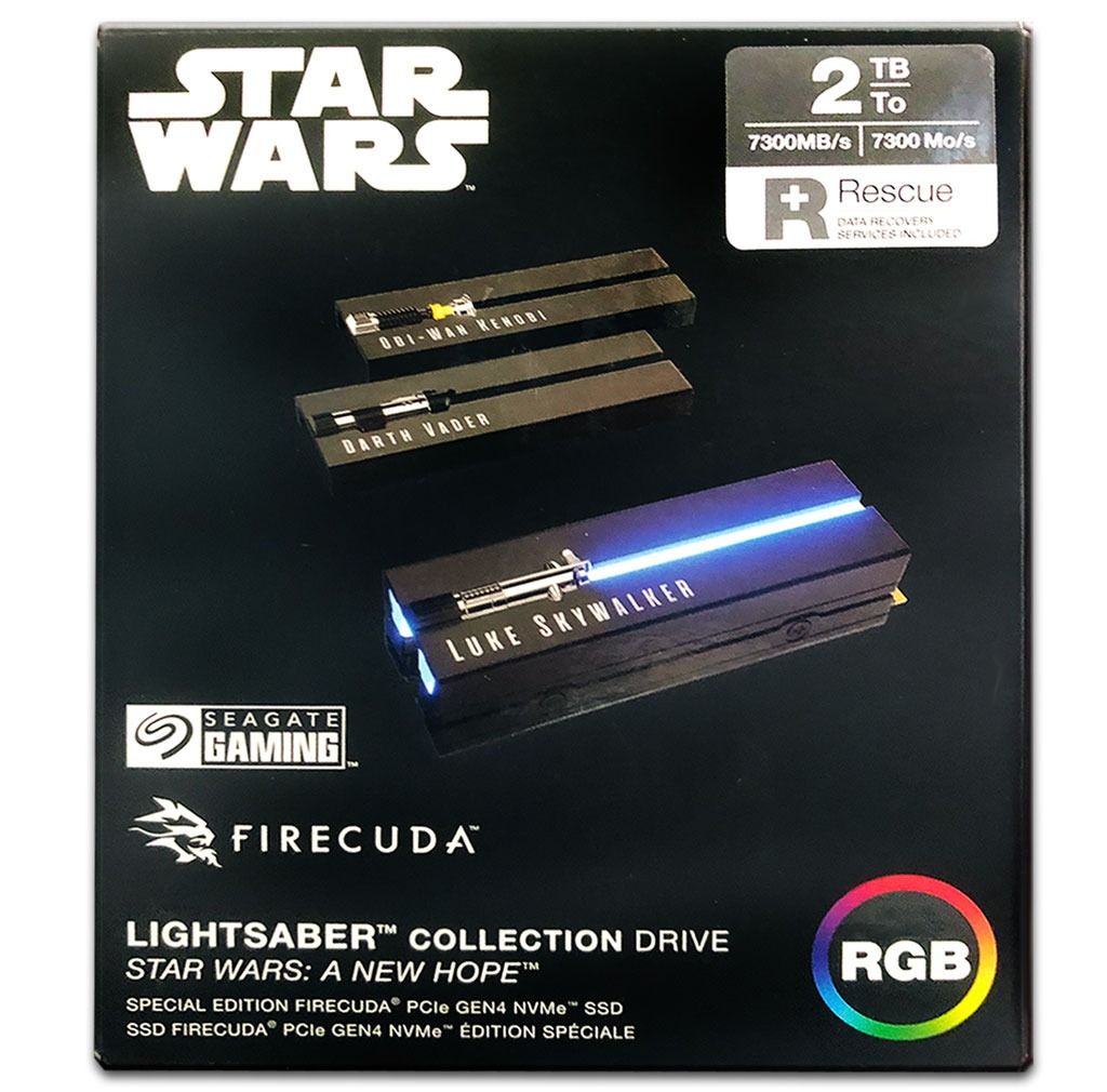 Seagate Lightsaber FireCuda 2TB NVMe SSD RGB LED, Computers & Tech