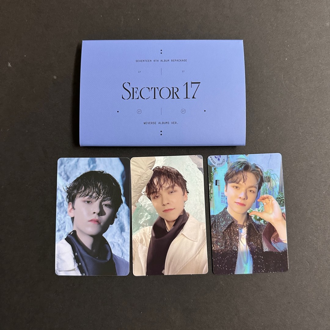 SEVENTEEN SEVENTEEN.SECTOR17.weverse特典.ミンギュ.トレカ - SECTOR