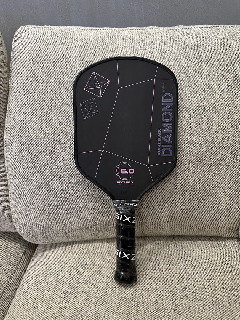 Six zero double black diamond 16mm cherry blossom pickleball paddle