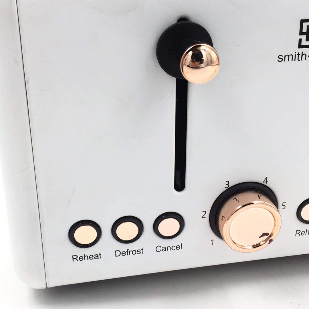 SMITH+NOBEL HTA4002RGW 4Slice Toaster, TV & Home Appliances, Kitchen