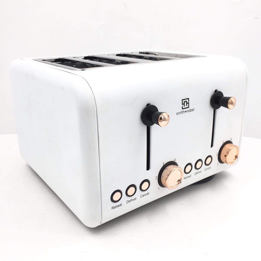 SMITH+NOBEL HTA4002RGW 4Slice Toaster, TV & Home Appliances, Kitchen