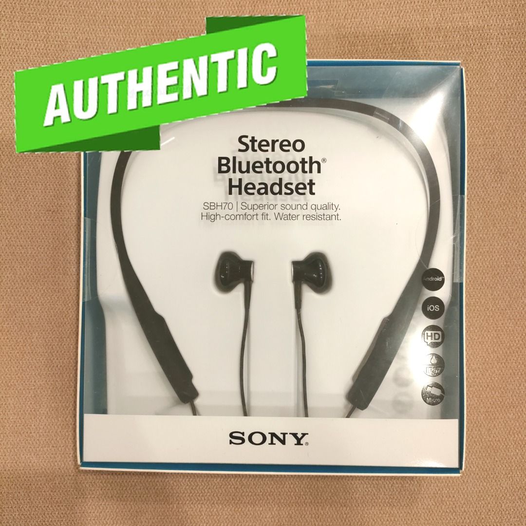 Sony Bluetooth Headset SBH70 Stereo