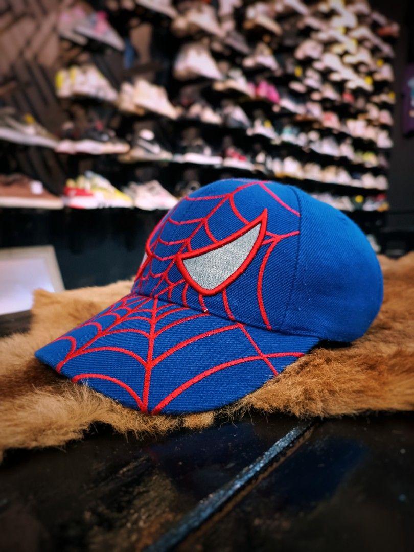 Spiderman cap hot sale