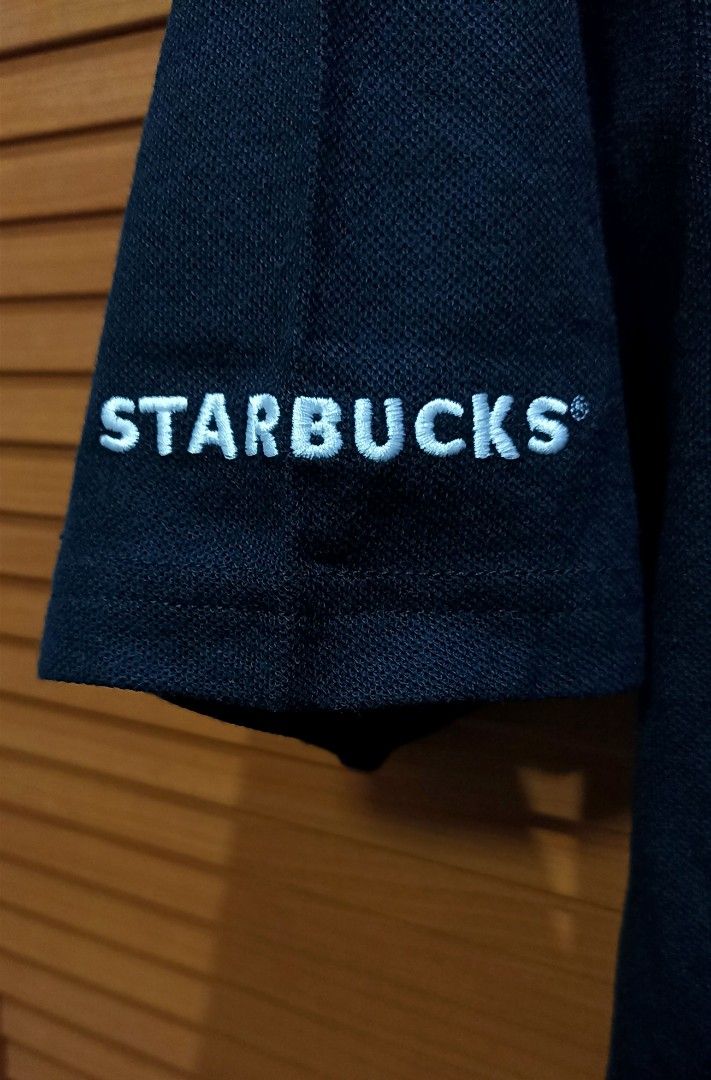 Starbucks Coffee Gear Polo Shirt on Carousell