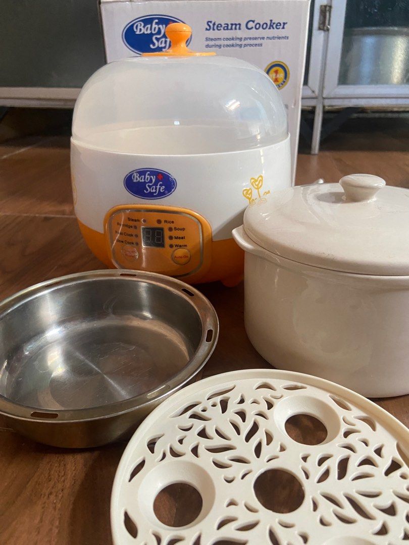 Baby safe steam sales cooker