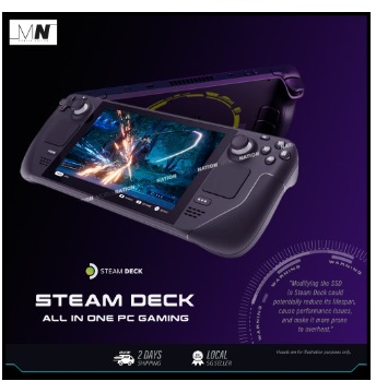 Steam deck Handheld steamdeck Computer Game Console WIN10 - Please Do ...