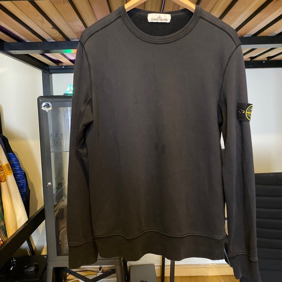 Stone Island Navy Sweatshirt, Men's Fashion, Coats, Jackets and