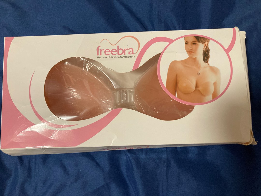 FREEBRA SILICONE BRA WITH BOX/BACKLESS INVISIBLE STRAPLESS