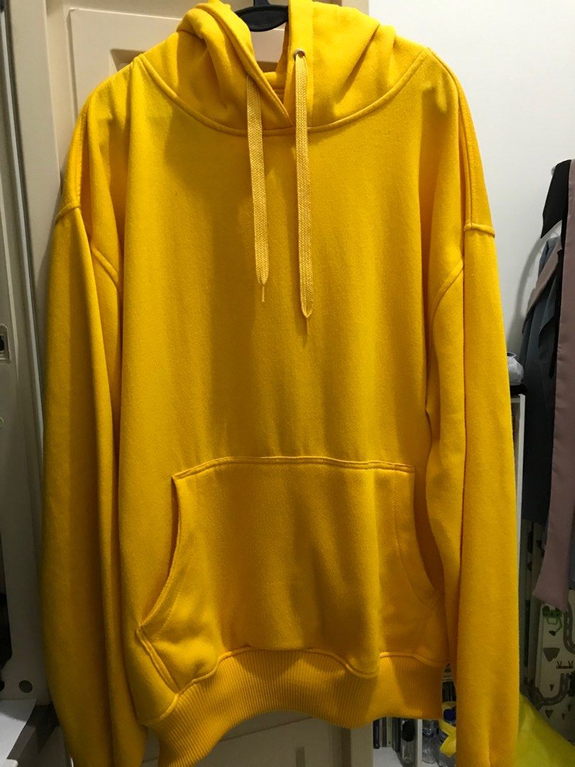 Sweater hoodie kuning outlet