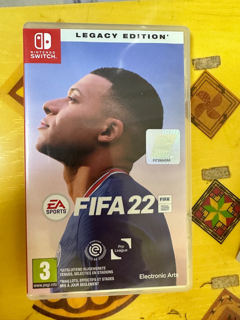 Switch fifa22, 電子遊戲, 電子遊戲, Nintendo 任天堂- Carousell