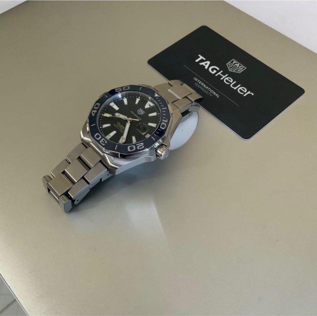 Tag heuer aquaracer 300m calibre 5 mens 43mm ceramic bezel cheap