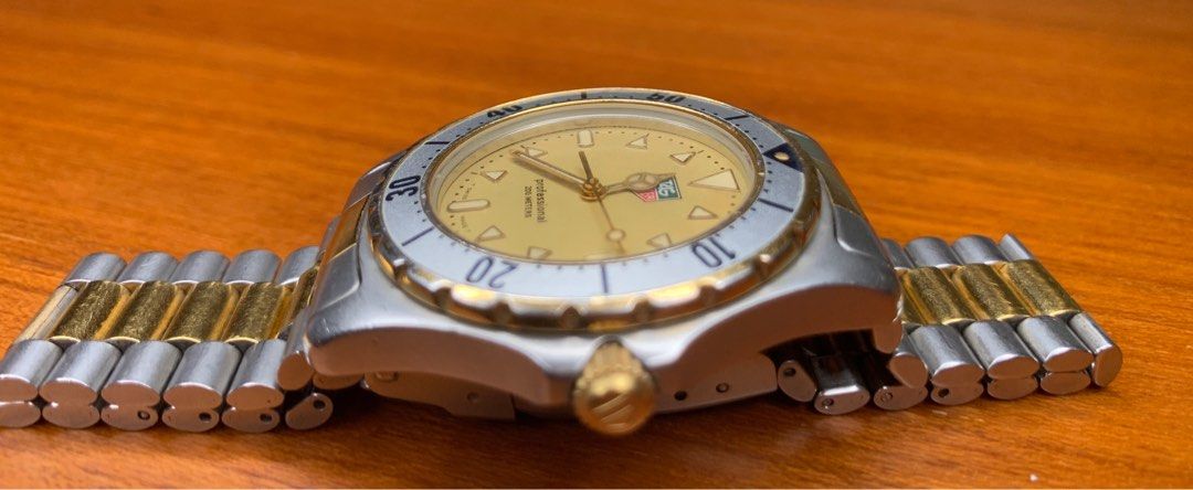 Tag heuer gold and silver top