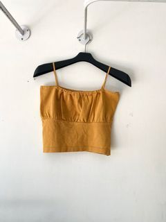 Tanktop Crop Rajut