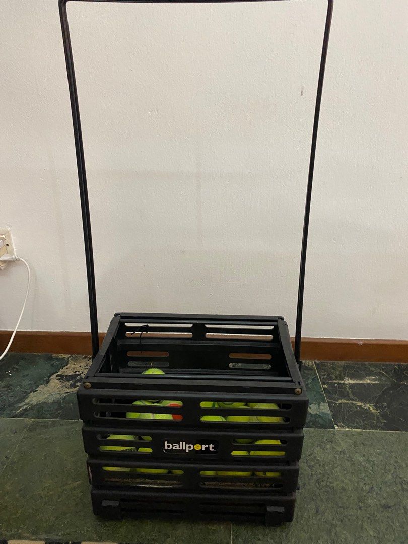 Tennis Ball Basket plus free tennis, Sports Equipment, Sports & Games