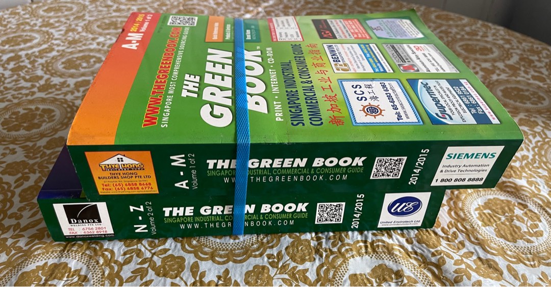 The Green Book Singapore Industrial Commercial Sourcing Guide Telephone