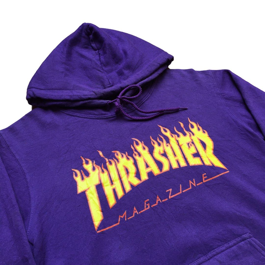 Thrasher Flame Logo Hoodie