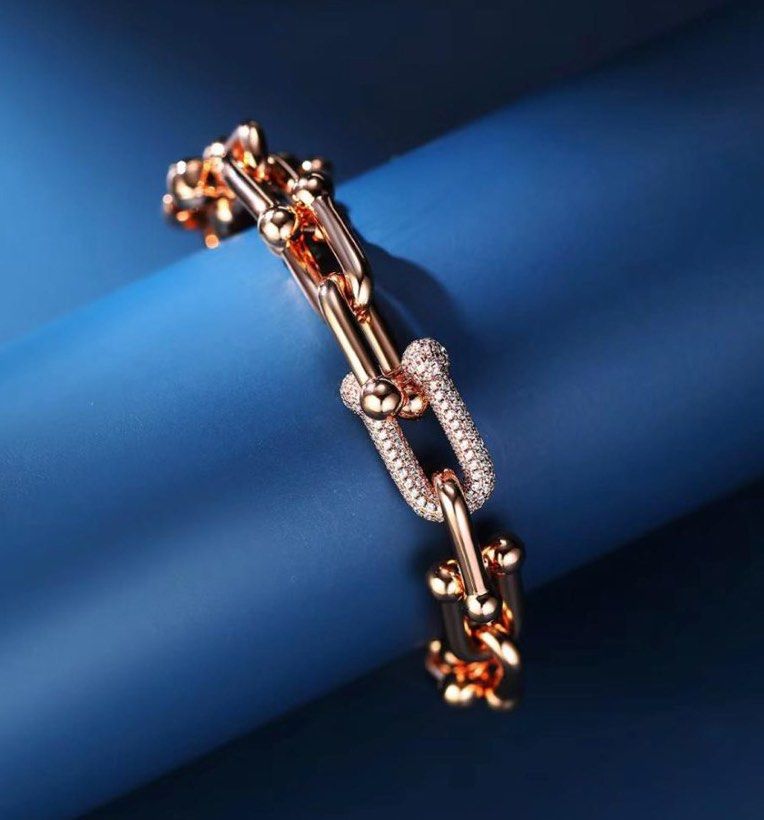 Gold and on sale silver link bracelet