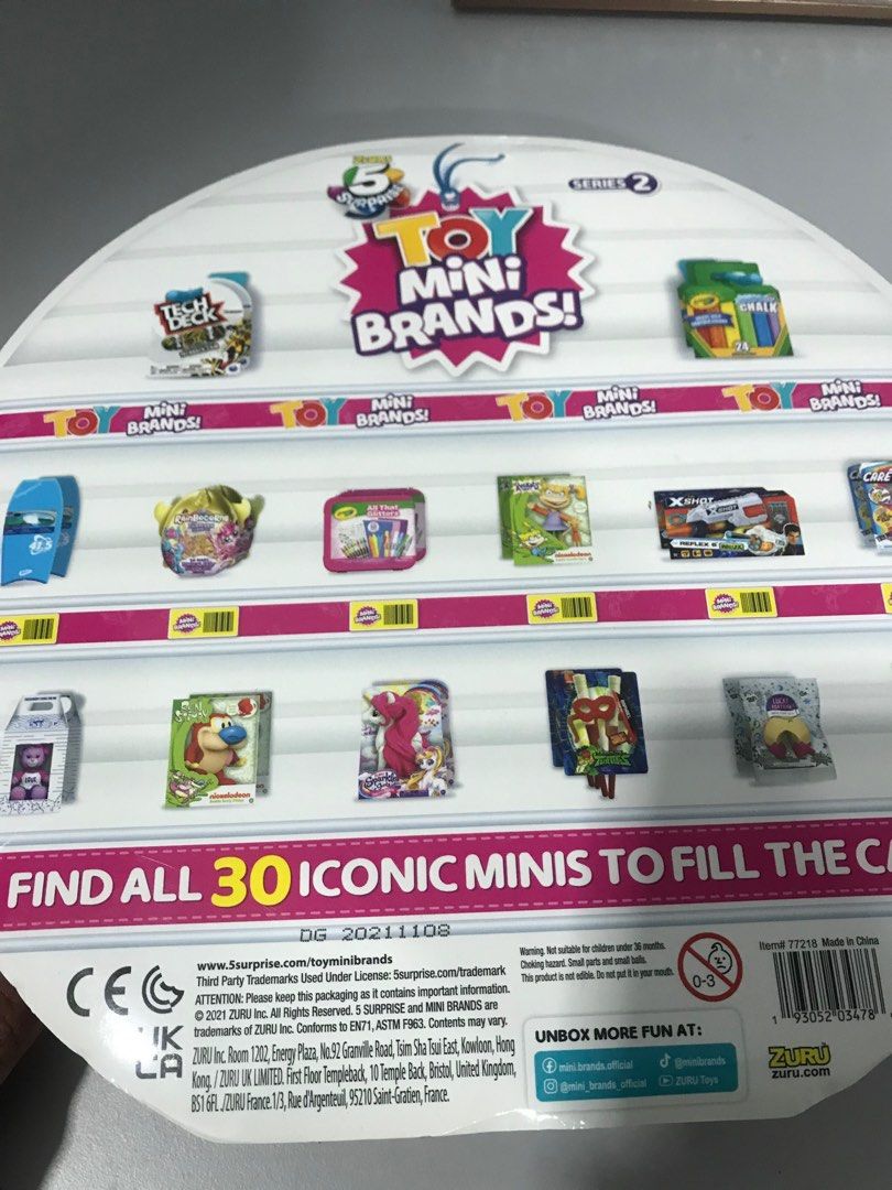 Toy Mini Brands Collectors Case, Hobbies & Toys, Collectibles ...