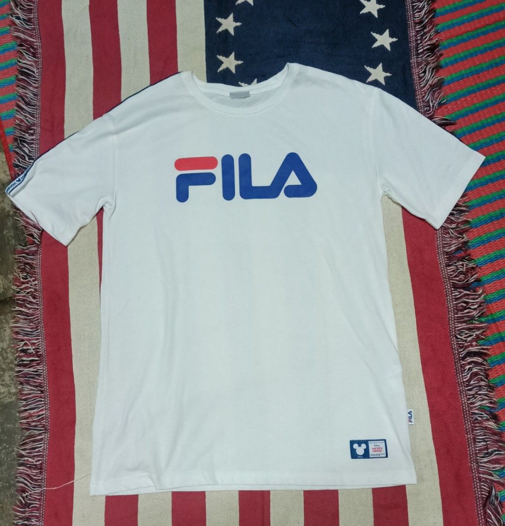 Mickey mouse fila shirt hotsell