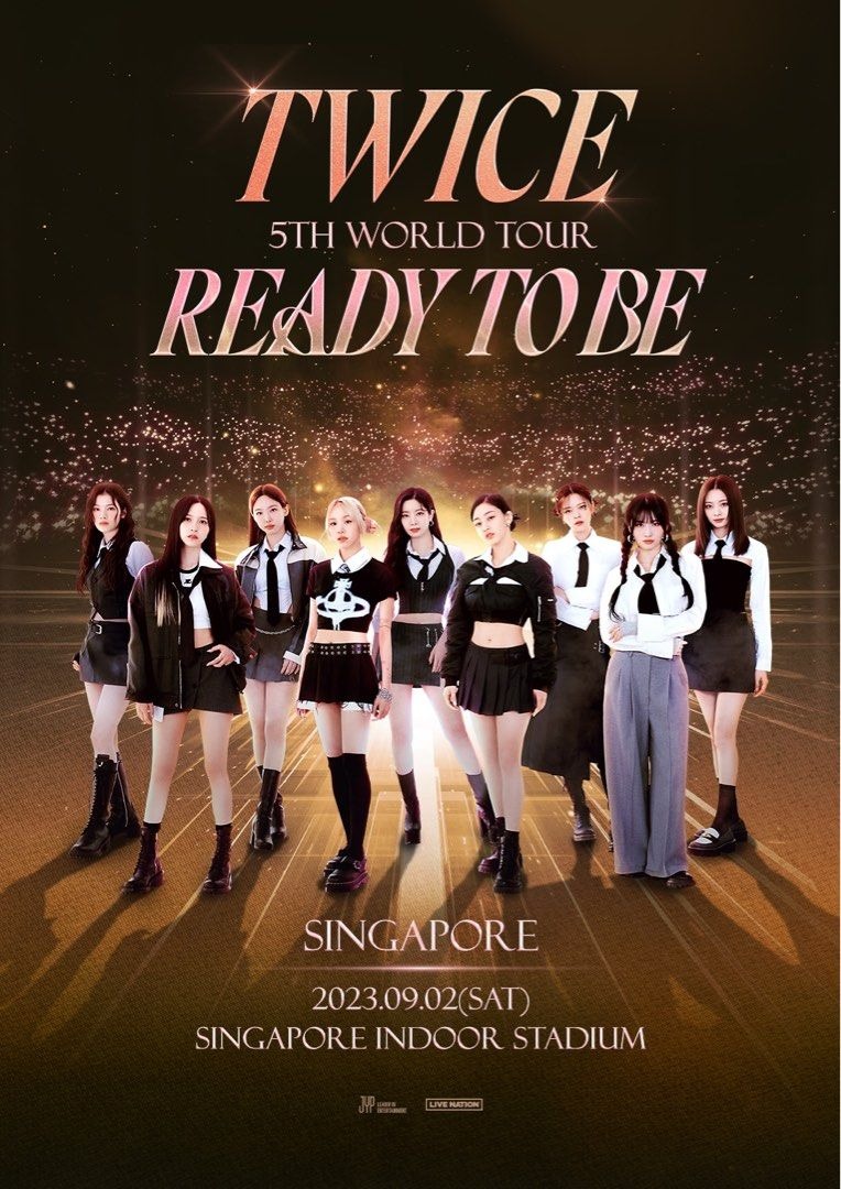 WTS Twice RTB concert day 1 standing pen D. RTP, Tickets & Vouchers