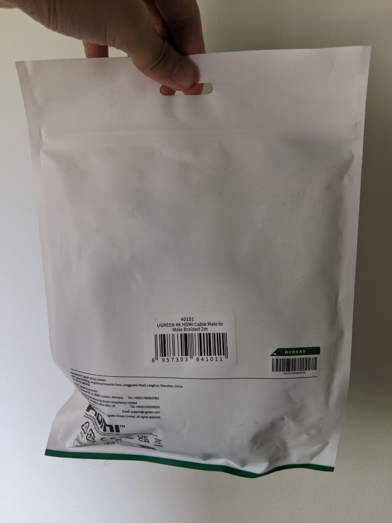 UGREEN 4K HDMI Cable Male to Make Braided, 2 metre length, brand new ...