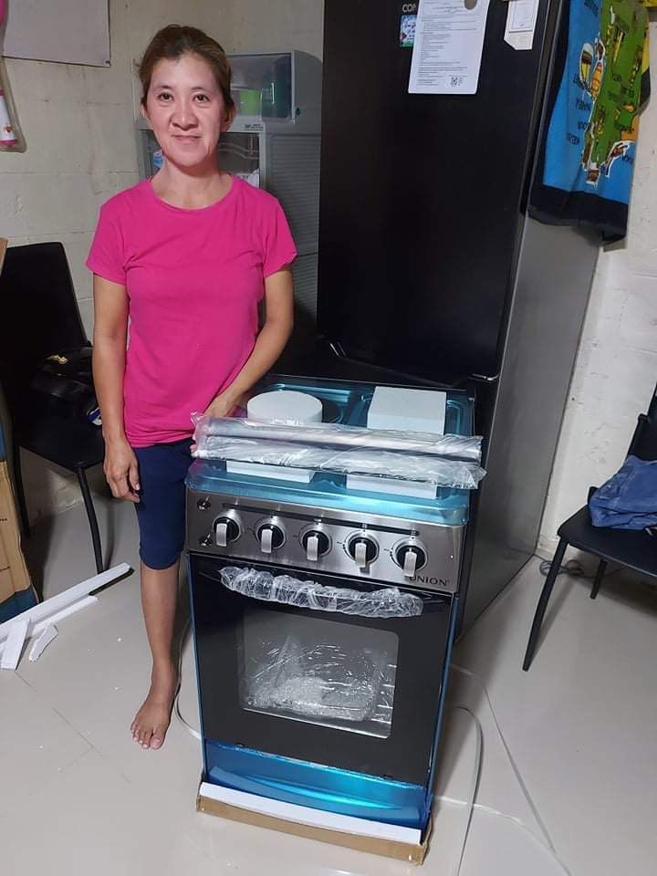 UNION GAS RANGE WITH ELECTRIC AND ROTTISERIE (Category: Other Home Appliances) located in Dasmarinas. Submitted by arjay0180 (Listing ID 1236434403, Image 3). Description: 📣‼️SALE LIMITED is OFFER ONLY‼️UNION GAS RANGE (UGRC 530)SALE‼️ ‼️FOR ONLY 10K‼️ Model : UGCR 530 Specs : ✅Stainless steel cooktop for easy cleaning ✅40x50cm cooking range ✅3 gas burners with automatic ignition and 1 electric hot plate ✅Individual control knob ✅63L Oven gross 
