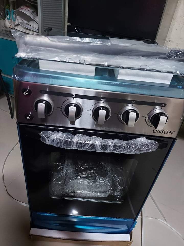 UNION GAS RANGE WITH ELECTRIC AND ROTTISERIE (Category: Other Home Appliances) located in Dasmarinas. Submitted by arjay0180 (Listing ID 1236434403, Image 1). Description: 📣‼️SALE LIMITED is OFFER ONLY‼️UNION GAS RANGE (UGRC 530)SALE‼️ ‼️FOR ONLY 10K‼️ Model : UGCR 530 Specs : ✅Stainless steel cooktop for easy cleaning ✅40x50cm cooking range ✅3 gas burners with automatic ignition and 1 electric hot plate ✅Individual control knob ✅63L Oven gross 
