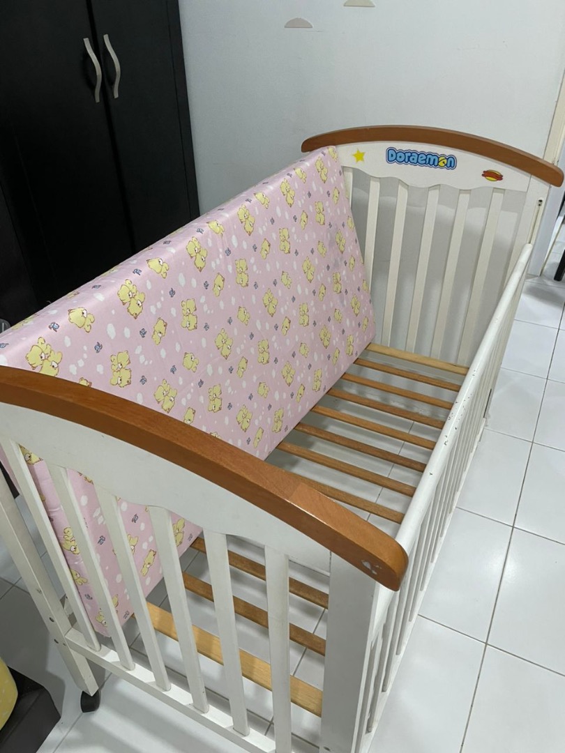 Used Wooden Baby cot for sale, Babies & Kids, Baby Nursery & Kids
