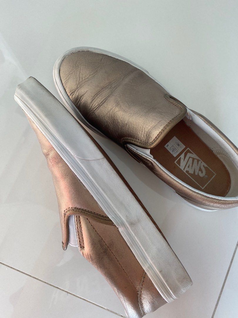 Rose gold cheap vans
