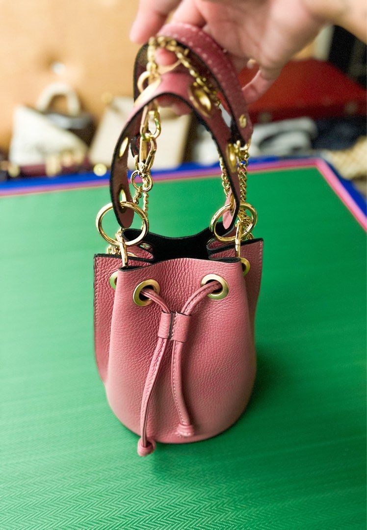 Vera Pelle Hermes-Style Ostrich Leather Kelly Bag