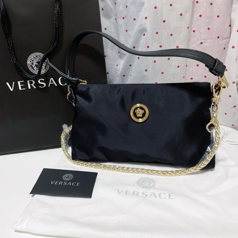 Versace Nylon Shoulder Bag Luxury Bags Wallets on Carousell